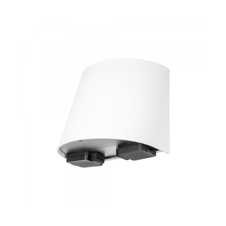Mini Wandleuchte mit Steckdose LED 18,5 cm - Weiß - Westal