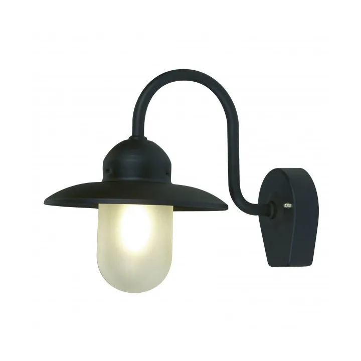 Westal Nisse Wall Lamp Frosted 33x30 cm Black
