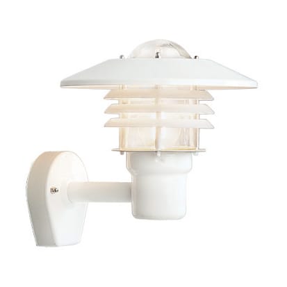 Tellus uppåtriktad vägglampa 34,3x27,8 cm - Vit - Westal