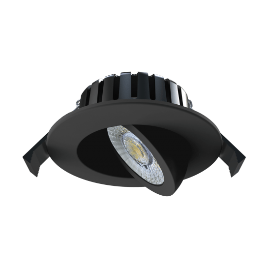 WLD FR72 flex tilt spotlight 9,5x3,2 cm - Svart - Westal