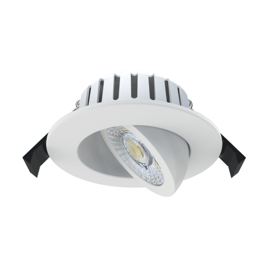 WLD FR72 flex tilt spotlight 9,5x3,2 cm - Vit - Westal