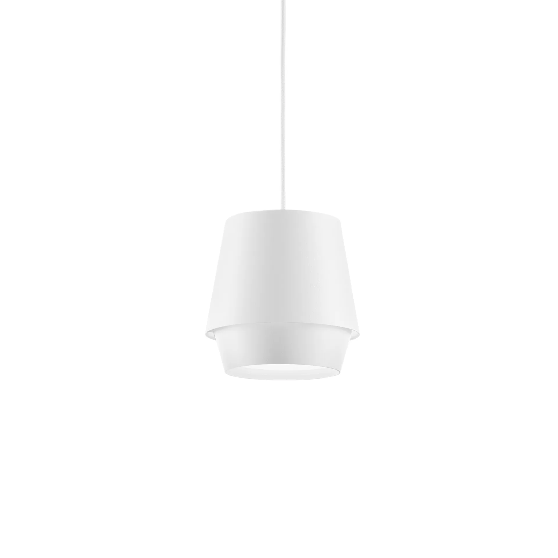 Elements pendant lamp, White, lacquered aluminum Zero Interiör