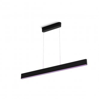 Philips Hue blanchite and Color Ambiance Perifo linear barre lumineuse noir
