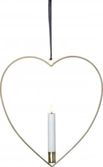 Flame heart hanging