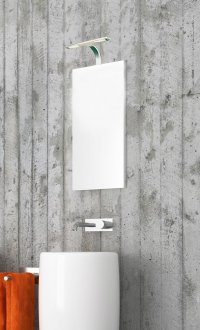 BARI wall / cabinet lighting bath, chrome