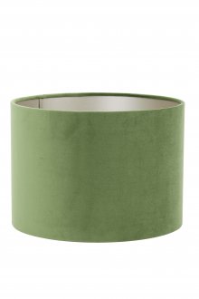 Shade cylinder 40-40-30 cm VELOURS dusty green