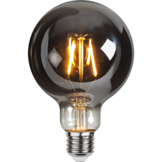 E27 Globe lamp 95mm Smoked LED