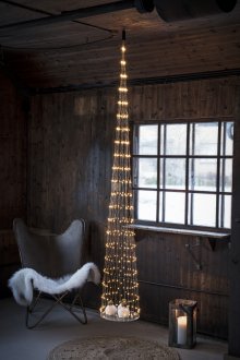 Cone light decoration LED 200cm (amber)