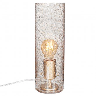 Golden table lamp H40cm