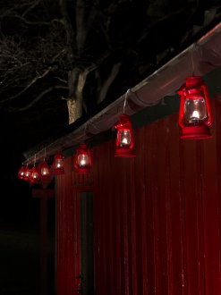 Light trail 8L lamps red