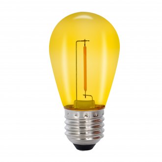 Deco-lamppu x 5, E27 12V (keltainen)