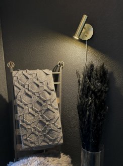 ARTIC wall lamp, matt brass