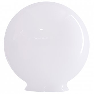 glass sphere opal 250x100mm