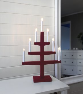 Trapp 7L candlestick red