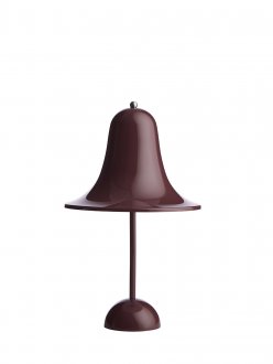 Pantop Portable Table Lamp, Burgundy