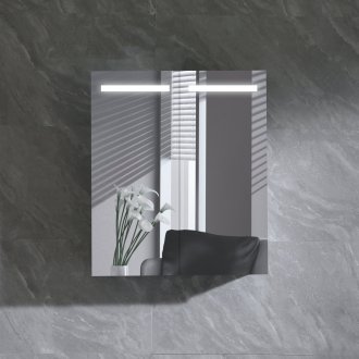 Mirror cabinet Bathlife Light 600 Gray