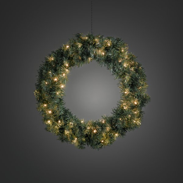 Spruce wreath 60cm LED