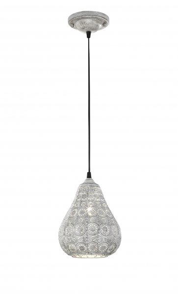 Jasmine ceiling lamp 1xE14 antique-gray