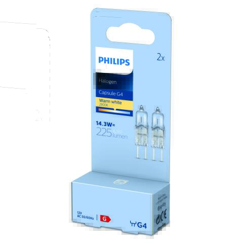 Philips G4 14.3W Halogen 2-P