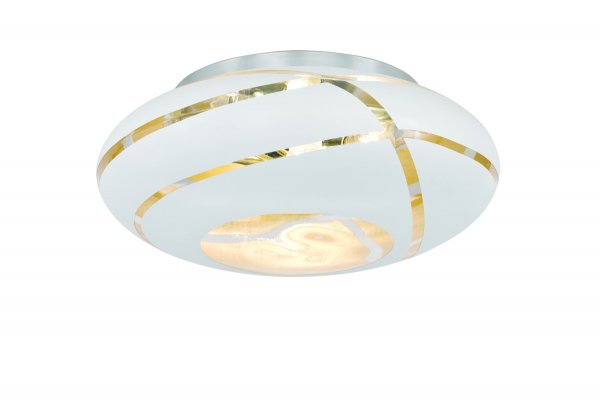 Faro ceiling light 50cm E27 m-black / gold