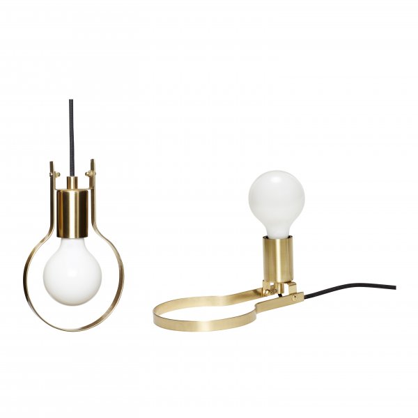 Lamp/Table lamp, metal, brass