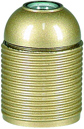 Lampeholder E14 Gevind (Guld)