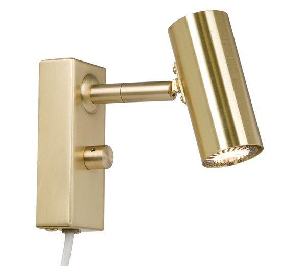Cato LED wall lamp (Messing / goud)