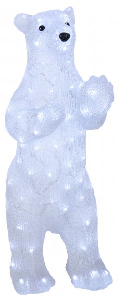 Isbjörn chrystal decoration 80cm LED