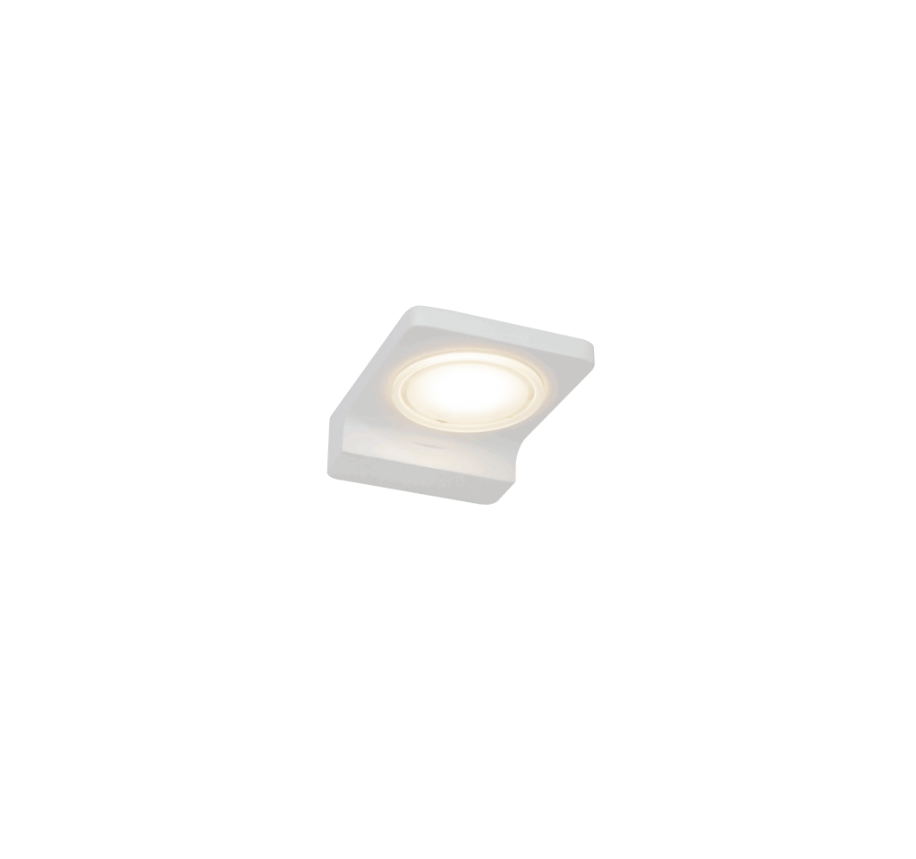 luzzi wall lamp bathroom, white (blanc)