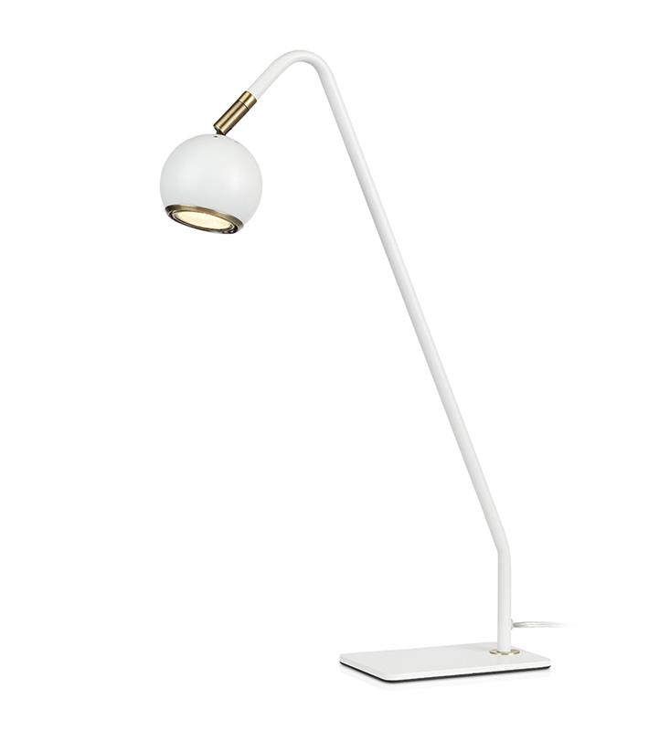 Coco tabel lamp (Wit)
