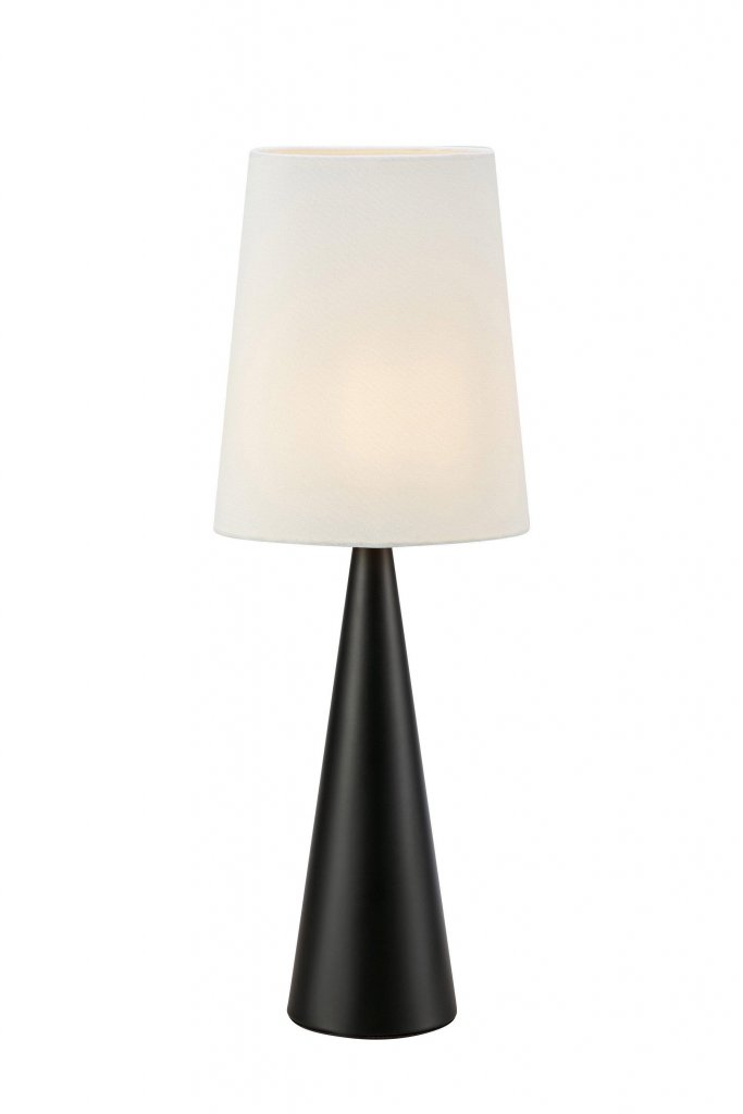 Conus tafellamp (Zwart)