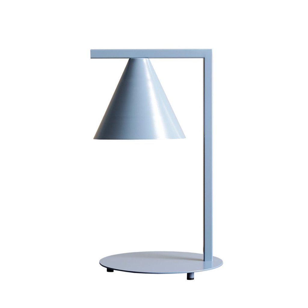 forme lampe de table (bleu)