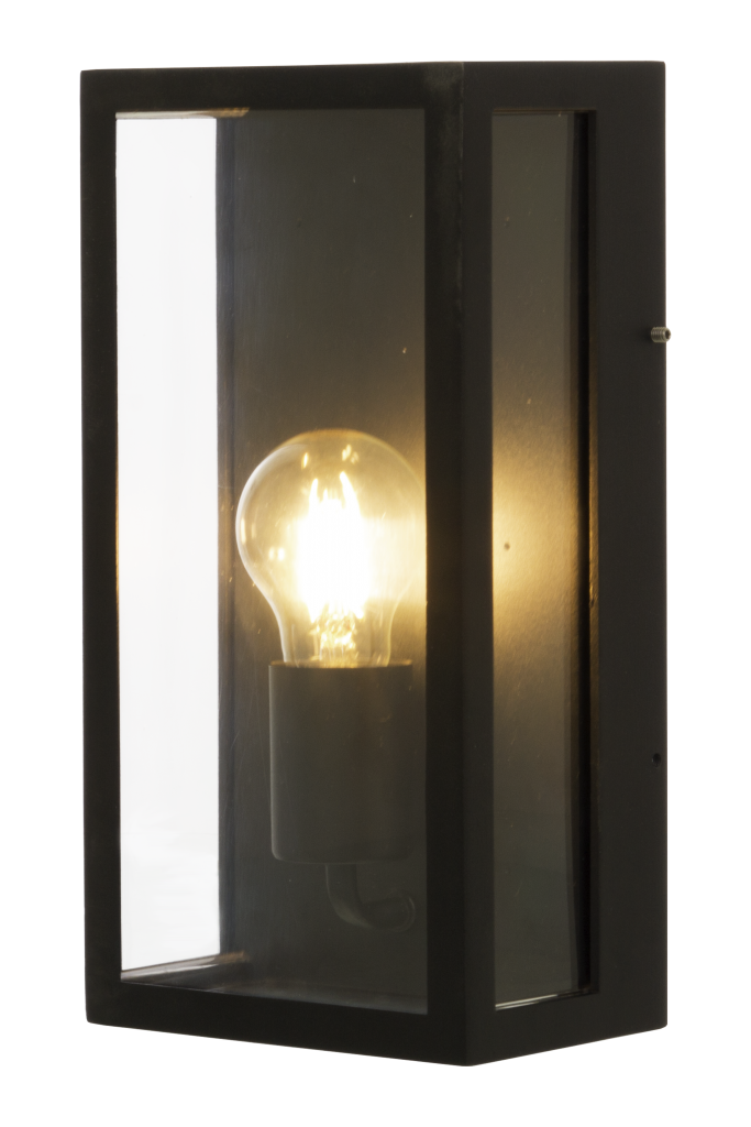 Aneta Belysning ARENDAL wall lamp outside black (Sort)