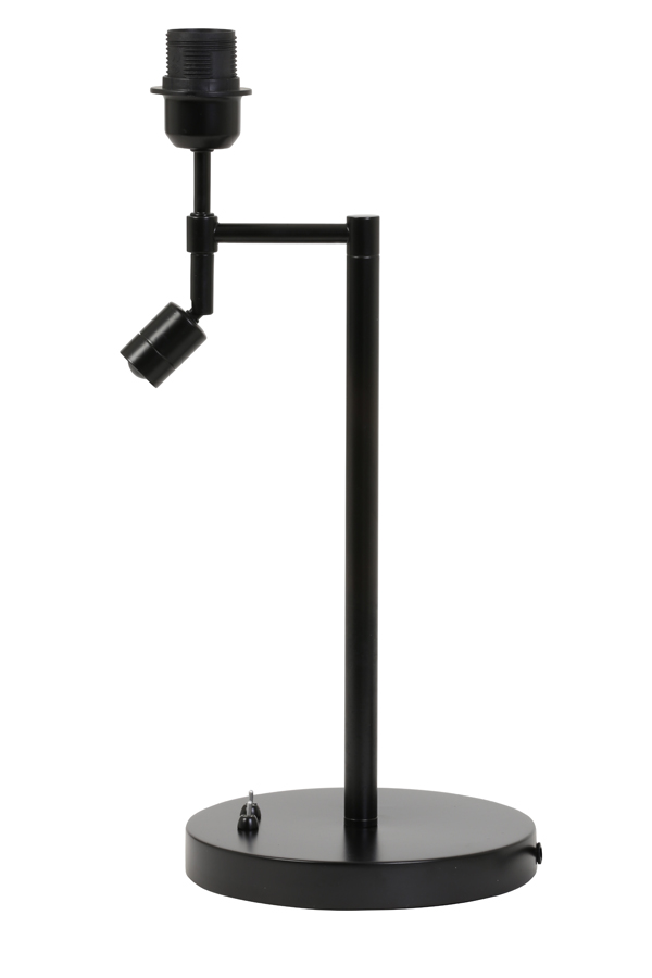Lamp base Ø20x48 cm MONTANA matt black with LED (zwart)