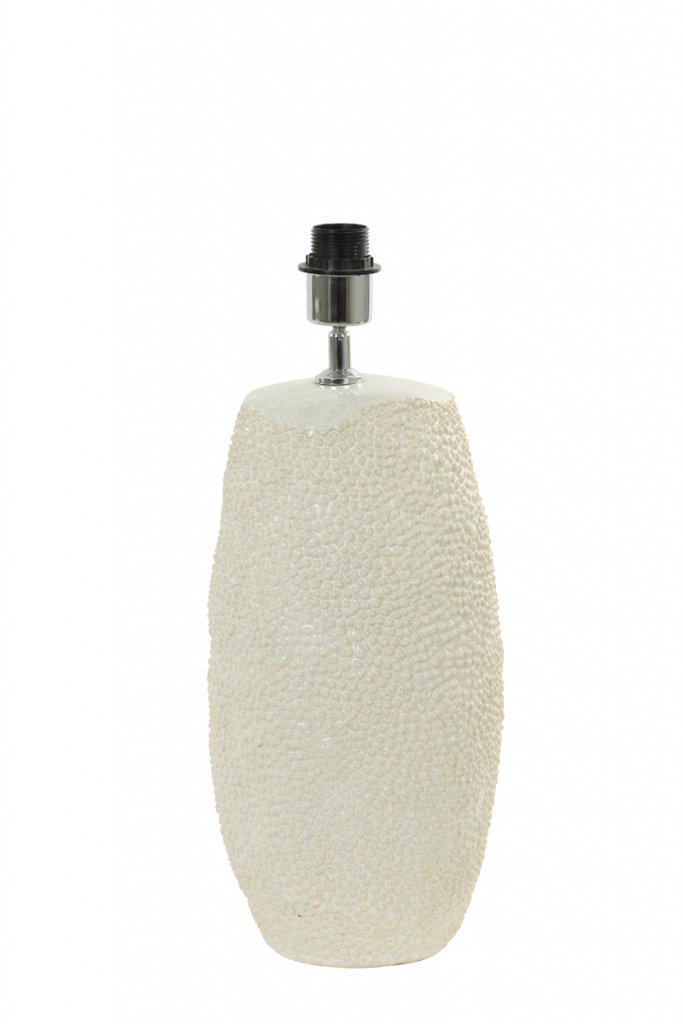 Lamp base Ø30,5x40,5 cm KYARA ceramics cream (Wit)