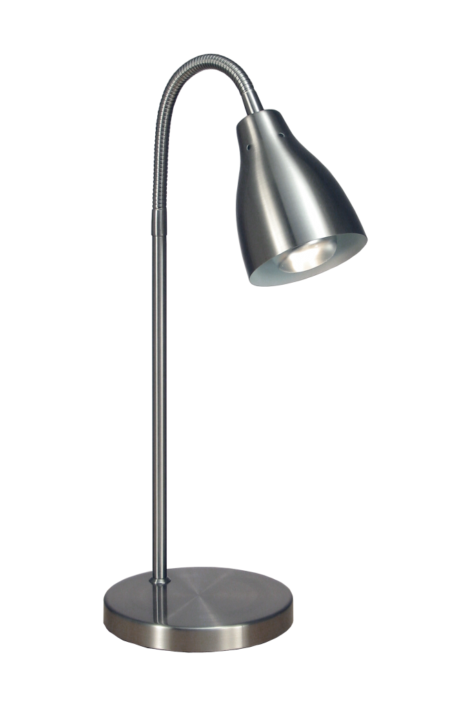 sarek table lamp, steel (acier)