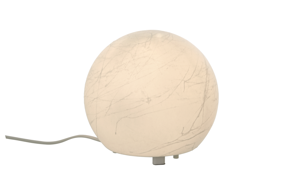 moon table lamp, 20cm, white (blanc)