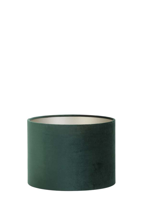 shade cylinder 30-30-21 cm velours dutch green (vert)