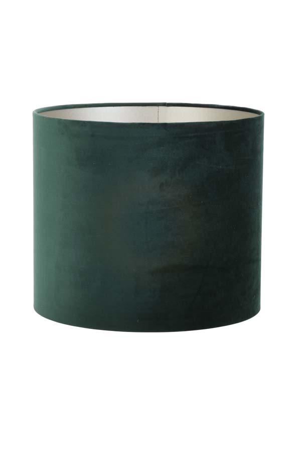 shade cylinder 35-35-30 cm velours dutch green (vert)