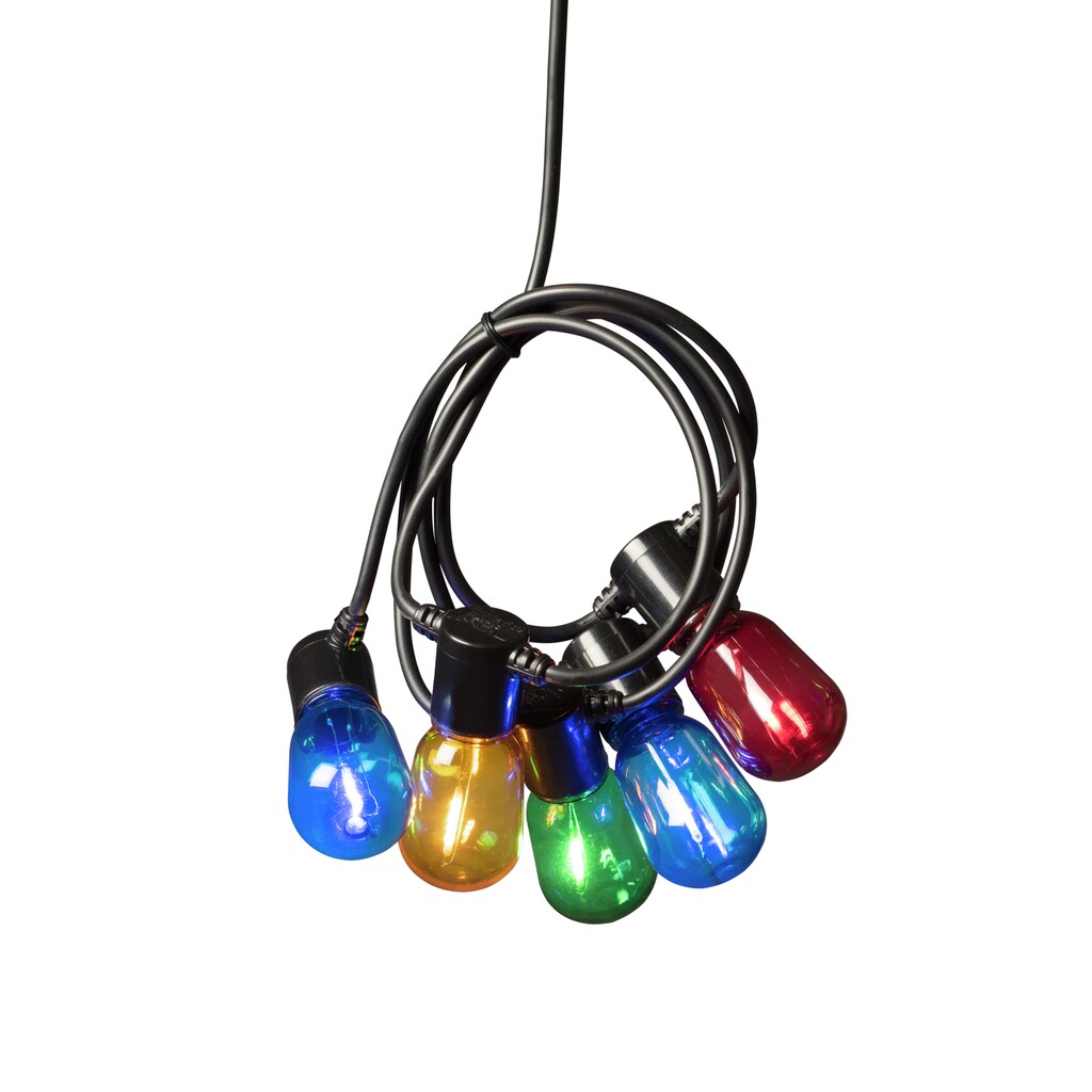 Slinga E14 40 färg ovala LED (Veelkleurig)