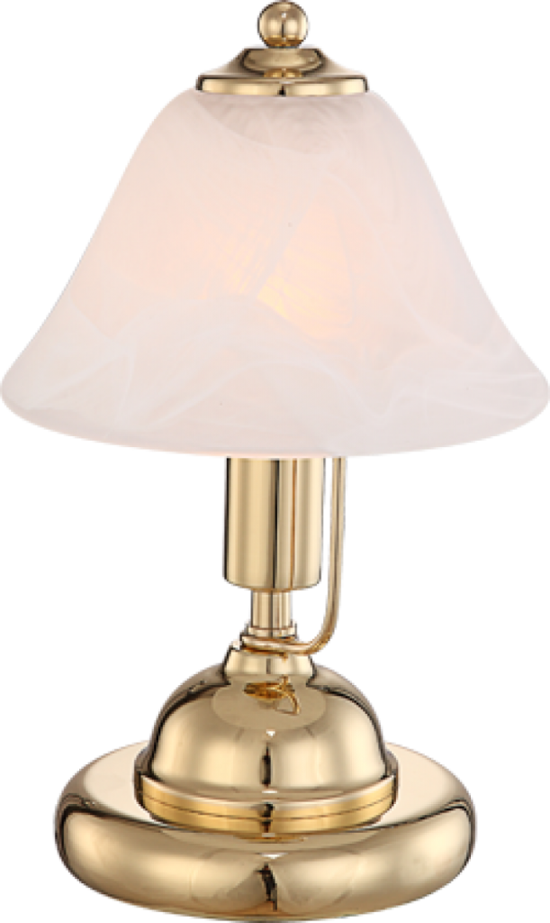antique i table lamp (laiton / or)