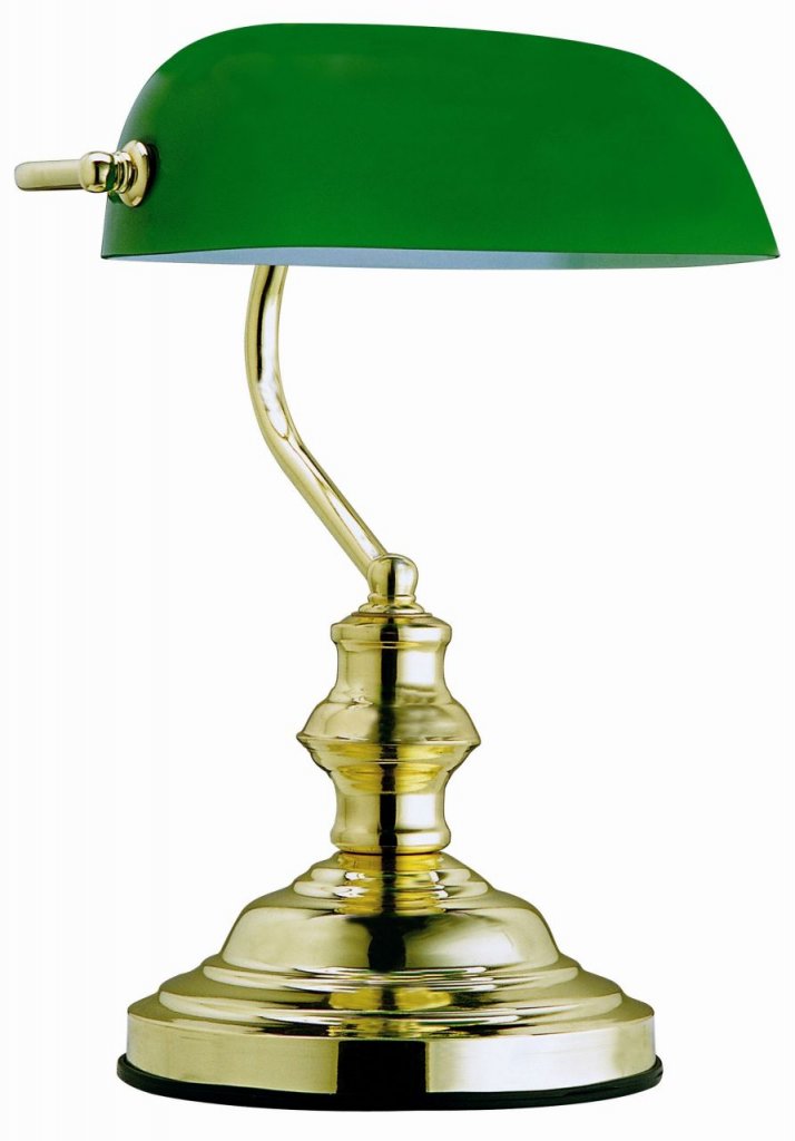 antique table lamp (vert)