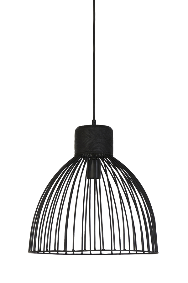 Hanging lamp Ø40x40 cm GIADA matt black (Sort)