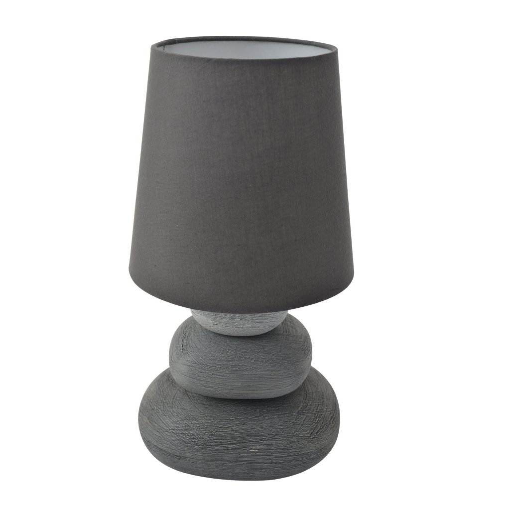 lampe à poser stoney (gris)