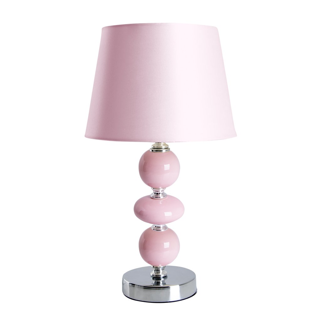 Araga H: ca. 36 cm roze tafellamp Tafellampen Näve | Lightshop.com