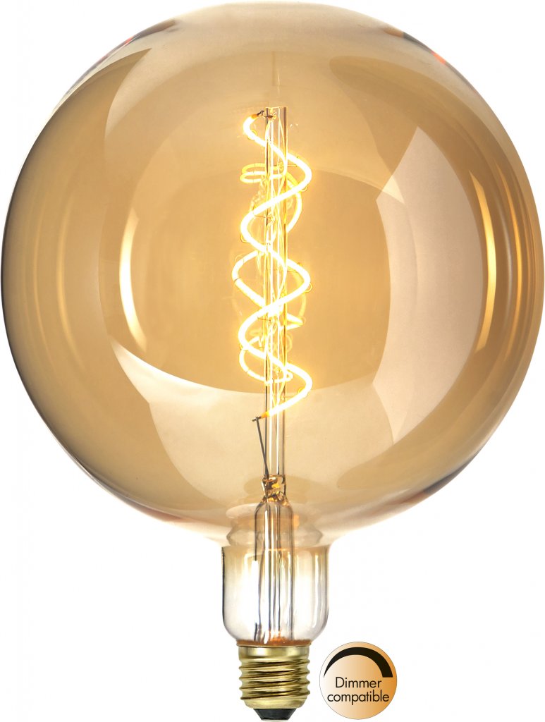 LED lamp E27 G200 Industrial Vintage (Amber)