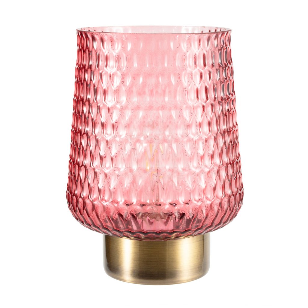 Rose Glamour bordlampe (Lyserød)