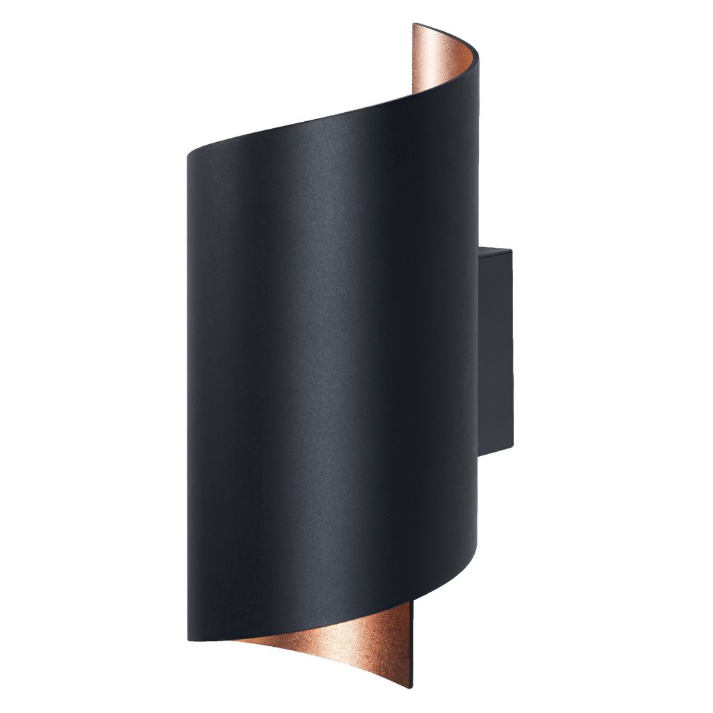 Smart+ Orbis Wall lamp Twist Black TW 200mm x 112mm 2x5w (Sort)