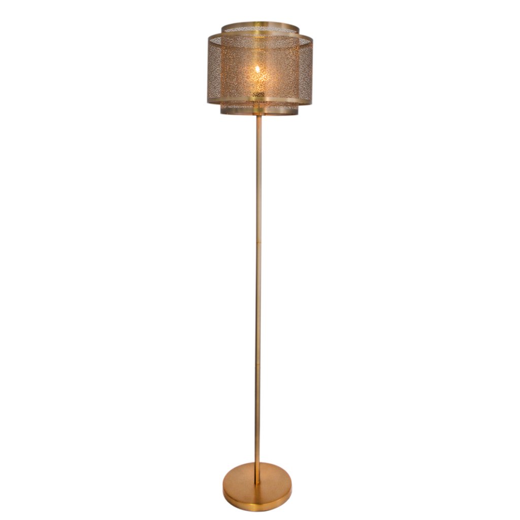 Hermine floor lamp (Messing / goud)