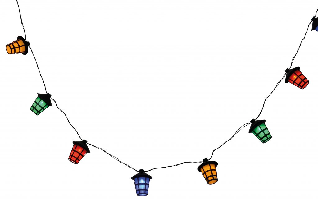 décoration lanterne (multicolore)